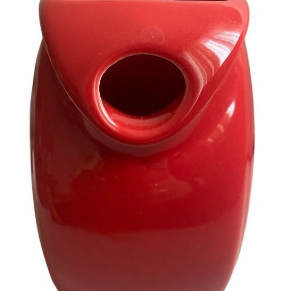 Fiesta Large Disk Pitcher, 67 oz Fiesta Scarlet Red pristine condition